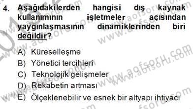 Çağrı Merkezi Yönetimi 1 Dersi 2013 - 2014 Yılı (Final) Dönem Sonu Sınav Soruları 4. Soru