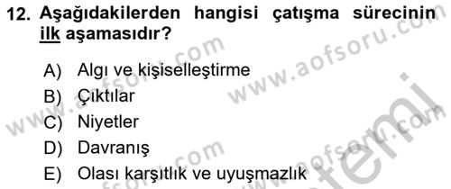 Toplantı Ve Sunu Teknikleri Dersi 2018 - 2019 Yılı Yaz Okulu Sınav Soruları 12. Soru