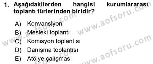 Toplantı Ve Sunu Teknikleri Dersi 2021 - 2022 Yılı Yaz Okulu Sınav Soruları 1. Soru