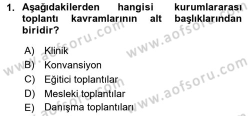 Toplantı Ve Sunu Teknikleri Dersi 2022 - 2023 Yılı Yaz Okulu Sınav Soruları 1. Soru