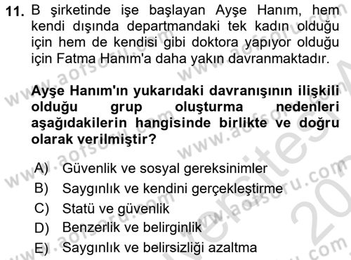 Toplantı Ve Sunu Teknikleri Dersi 2023 - 2024 Yılı (Final) Dönem Sonu Sınav Soruları 11. Soru