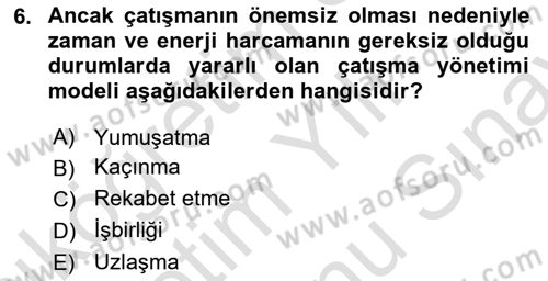 Toplantı Ve Sunu Teknikleri Dersi 2023 - 2024 Yılı (Final) Dönem Sonu Sınav Soruları 6. Soru
