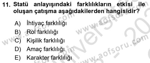 Toplantı Ve Sunu Teknikleri Dersi 2023 - 2024 Yılı Yaz Okulu Sınav Soruları 11. Soru