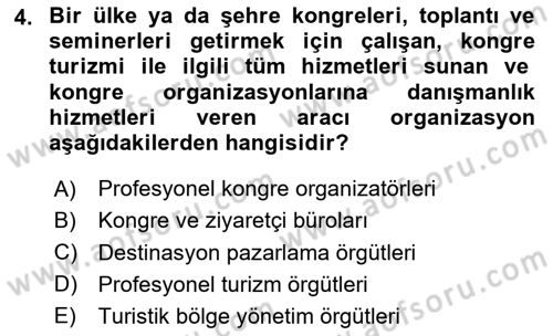 Toplantı Ve Sunu Teknikleri Dersi 2024 - 2025 Yılı (Vize) Ara Sınav Soruları 4. Soru
