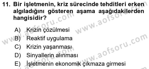 Toplantı Ve Sunu Teknikleri Dersi 2025 - 2026 Yılı (Final) Dönem Sonu Sınav Soruları 11. Soru