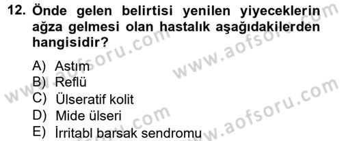 Çatışma ve Stres Yönetimi 2 Dersi 2012 - 2013 Yılı (Vize) Ara Sınav Soruları 12. Soru