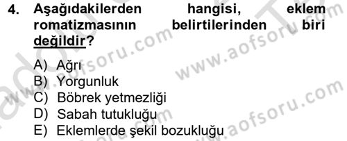 Çatışma ve Stres Yönetimi 2 Dersi 2013 - 2014 Yılı Tek Ders Sınav Soruları 4. Soru