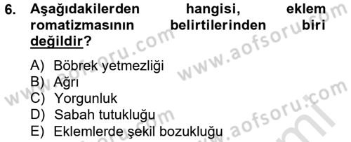 Çatışma ve Stres Yönetimi 2 Dersi 2014 - 2015 Yılı Tek Ders Sınav Soruları 6. Soru