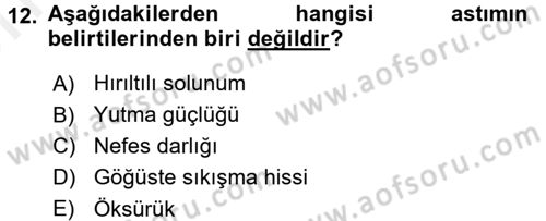 Çatışma ve Stres Yönetimi 2 Dersi 2017 - 2018 Yılı (Vize) Ara Sınav Soruları 12. Soru