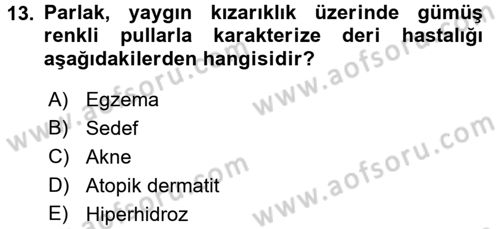 Çatışma ve Stres Yönetimi 2 Dersi 2017 - 2018 Yılı (Vize) Ara Sınav Soruları 13. Soru