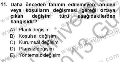 Çağrı Merkezinde Hizmet Dersi Ara Sınavı Deneme Sınav Soruları 11. Soru