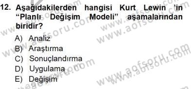 Çağrı Merkezinde Hizmet Dersi Ara Sınavı Deneme Sınav Soruları 12. Soru
