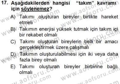 Çağrı Merkezinde Hizmet Dersi 2012 - 2013 Yılı (Vize) Ara Sınav Soruları 17. Soru