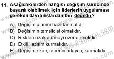 Çağrı Merkezinde Hizmet Dersi Ara Sınavı Deneme Sınav Soruları 11. Soru