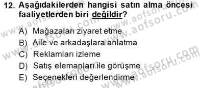 Çağrı Merkezinde Hizmet Dersi 2013 - 2014 Yılı (Final) Dönem Sonu Sınav Soruları 12. Soru