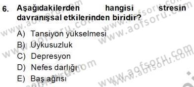 Çağrı Merkezinde Hizmet Dersi 2013 - 2014 Yılı (Final) Dönem Sonu Sınav Soruları 6. Soru