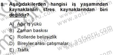 Çağrı Merkezinde Hizmet Dersi 2013 - 2014 Yılı (Final) Dönem Sonu Sınav Soruları 8. Soru