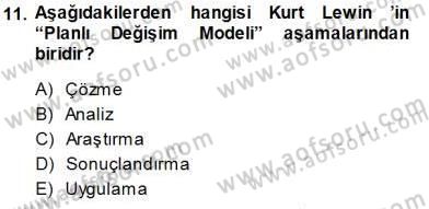 Çağrı Merkezinde Hizmet Dersi Ara Sınavı Deneme Sınav Soruları 11. Soru