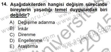 Çağrı Merkezinde Hizmet Dersi Ara Sınavı Deneme Sınav Soruları 14. Soru