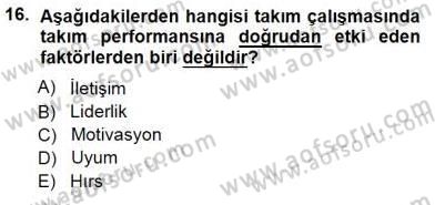 Çağrı Merkezinde Hizmet Dersi Ara Sınavı Deneme Sınav Soruları 16. Soru