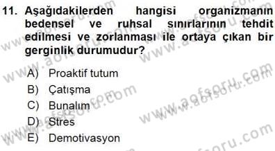 Çağrı Merkezinde Hizmet Dersi Ara Sınavı Deneme Sınav Soruları 11. Soru