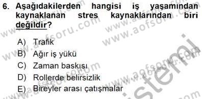 Çağrı Merkezinde Hizmet Dersi 2015 - 2016 Yılı (Final) Dönem Sonu Sınav Soruları 6. Soru