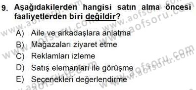 Çağrı Merkezinde Hizmet Dersi 2015 - 2016 Yılı (Final) Dönem Sonu Sınav Soruları 9. Soru