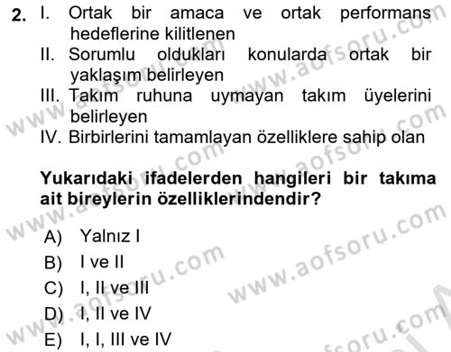 Çağrı Merkezinde Hizmet Dersi 2019 - 2020 Yılı (Final) Dönem Sonu Sınav Soruları 2. Soru