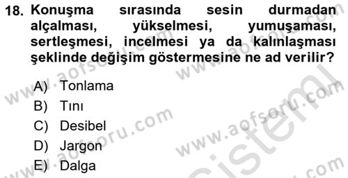 Çağrı Merkezinde Hizmet Dersi 2022 - 2023 Yılı Yaz Okulu Sınav Soruları 18. Soru