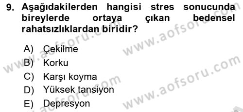 Çağrı Merkezinde Hizmet Dersi 2022 - 2023 Yılı Yaz Okulu Sınav Soruları 9. Soru