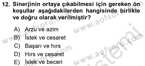 Çağrı Merkezinde Hizmet Dersi 2023 - 2024 Yılı (Vize) Ara Sınav Soruları 12. Soru