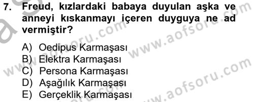 İş ve Yaşamda Motivasyon Dersi 2012 - 2013 Yılı (Vize) Ara Sınav Soruları 7. Soru