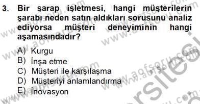 Çağrı Merkezinde Müşteri İlişkileri Yönetimi Dersi 2012 - 2013 Yılı (Final) Dönem Sonu Sınav Soruları 3. Soru
