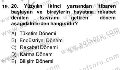 Çağrı Merkezinde Müşteri İlişkileri Yönetimi Dersi 2013 - 2014 Yılı (Vize) Ara Sınav Soruları 19. Soru