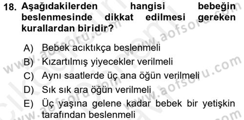 Engelli Bakımı ve Rehabilitasyonunu Planlama Dersi 2017 - 2018 Yılı (Final) Dönem Sonu Sınav Soruları 18. Soru