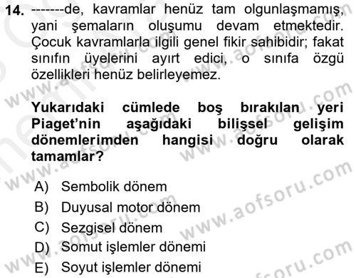 İletişim ve Alternatif İletişim Sistemleri Dersi 2017 - 2018 Yılı (Vize) Ara Sınav Soruları 14. Soru
