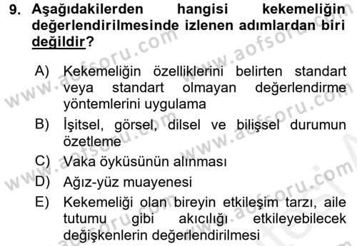 İletişim ve Alternatif İletişim Sistemleri Dersi 2017 - 2018 Yılı (Final) Dönem Sonu Sınav Soruları 9. Soru