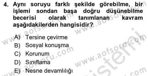 İletişim ve Alternatif İletişim Sistemleri Dersi 2020 - 2021 Yılı Yaz Okulu Sınav Soruları 4. Soru