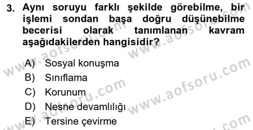 İletişim ve Alternatif İletişim Sistemleri Dersi 2021 - 2022 Yılı Yaz Okulu Sınav Soruları 3. Soru