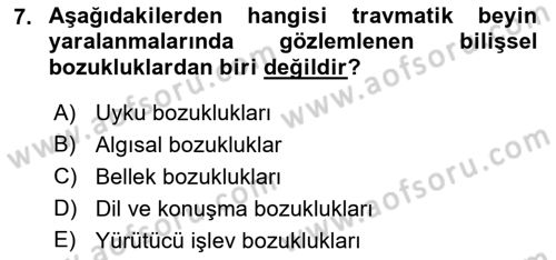 İletişim ve Alternatif İletişim Sistemleri Dersi 2021 - 2022 Yılı Yaz Okulu Sınav Soruları 7. Soru