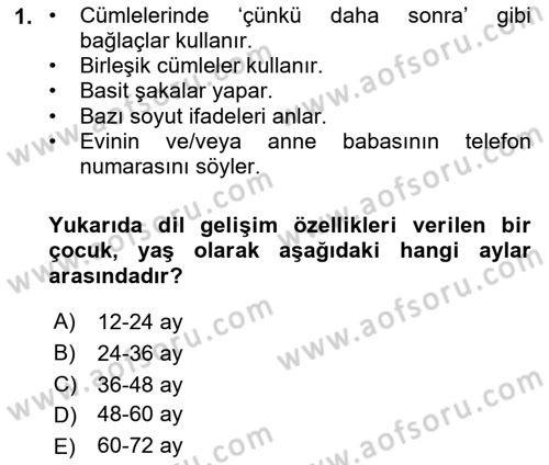İletişim ve Alternatif İletişim Sistemleri Dersi 2024 - 2025 Yılı Yaz Okulu Sınav Soruları 1. Soru
