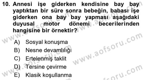 İletişim ve Alternatif İletişim Sistemleri Dersi 2025 - 2026 Yılı (Vize) Ara Sınav Soruları 10. Soru