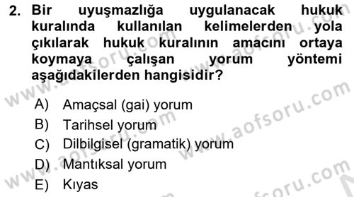 Engelli Mevzuatı ve Meslek Etiği Dersi 2023 - 2024 Yılı (Vize) Ara Sınav Soruları 2. Soru