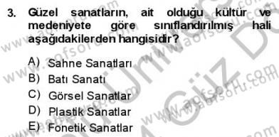 Batı Edebiyatında Akımlar 1 Dersi 2013 - 2014 Yılı (Vize) Ara Sınav Soruları 3. Soru