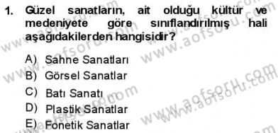 Batı Edebiyatında Akımlar 1 Dersi 2013 - 2014 Yılı (Final) Dönem Sonu Sınav Soruları 1. Soru