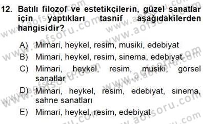 Batı Edebiyatında Akımlar 1 Dersi 2015 - 2016 Yılı (Vize) Ara Sınav Soruları 12. Soru