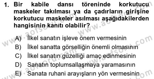 Batı Edebiyatında Akımlar 1 Dersi 2022 - 2023 Yılı Yaz Okulu Sınav Soruları 1. Soru