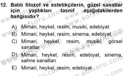 Yeni Türk Edebiyatına Giriş 1 Dersi 2015 - 2016 Yılı (Vize) Ara Sınav Soruları 12. Soru