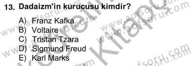 Yeni Türk Edebiyatına Giriş 2 Dersi 2012 - 2013 Yılı (Vize) Ara Sınav Soruları 13. Soru
