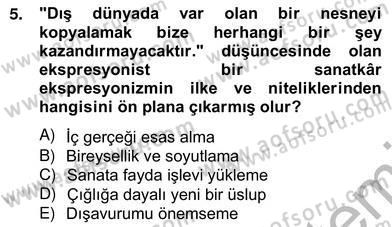 Yeni Türk Edebiyatına Giriş 2 Dersi 2012 - 2013 Yılı (Vize) Ara Sınav Soruları 5. Soru